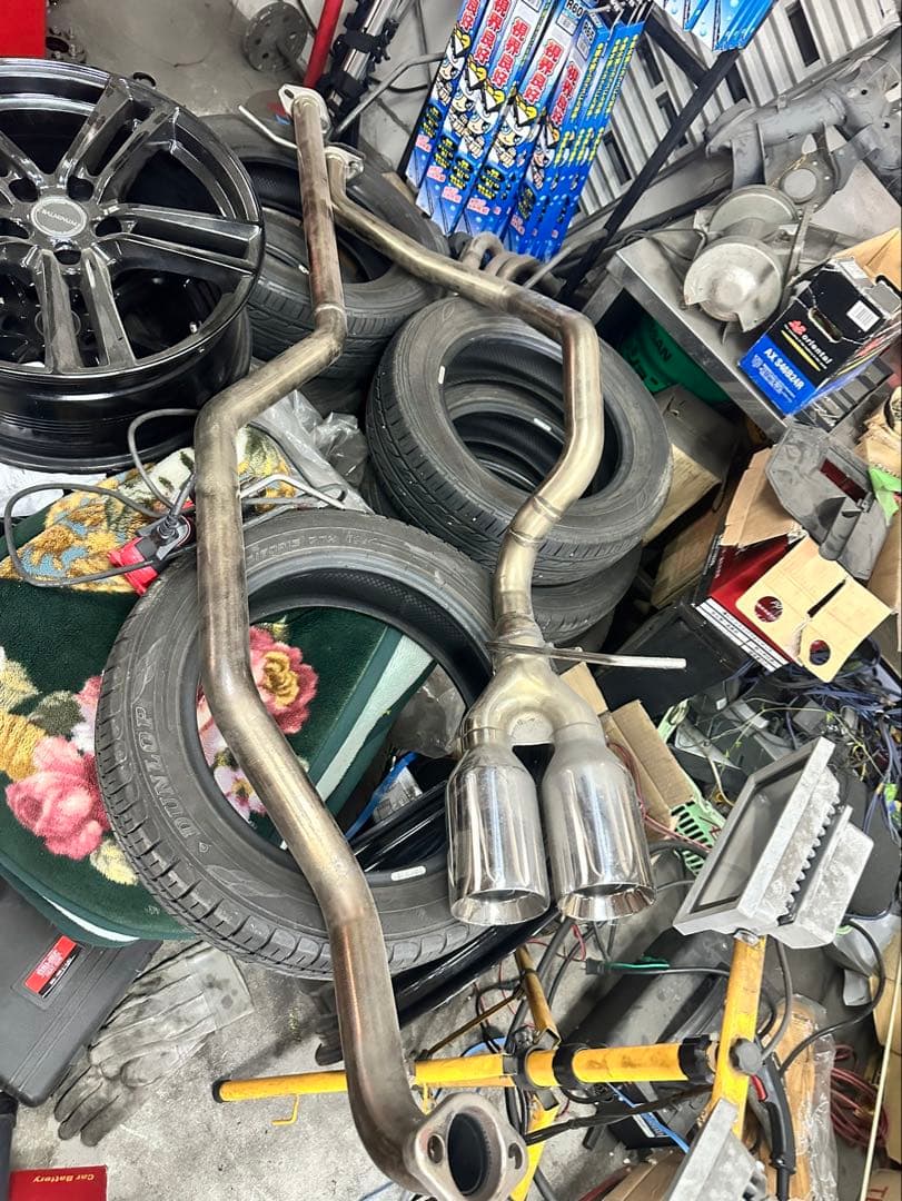 スリーキャッツ LA600s フルストレートマフラー