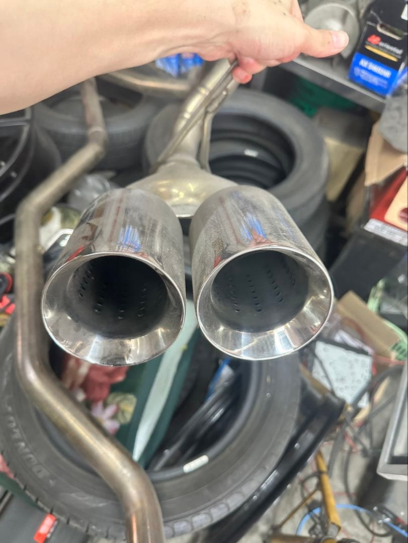 スリーキャッツ LA600s フルストレートマフラー