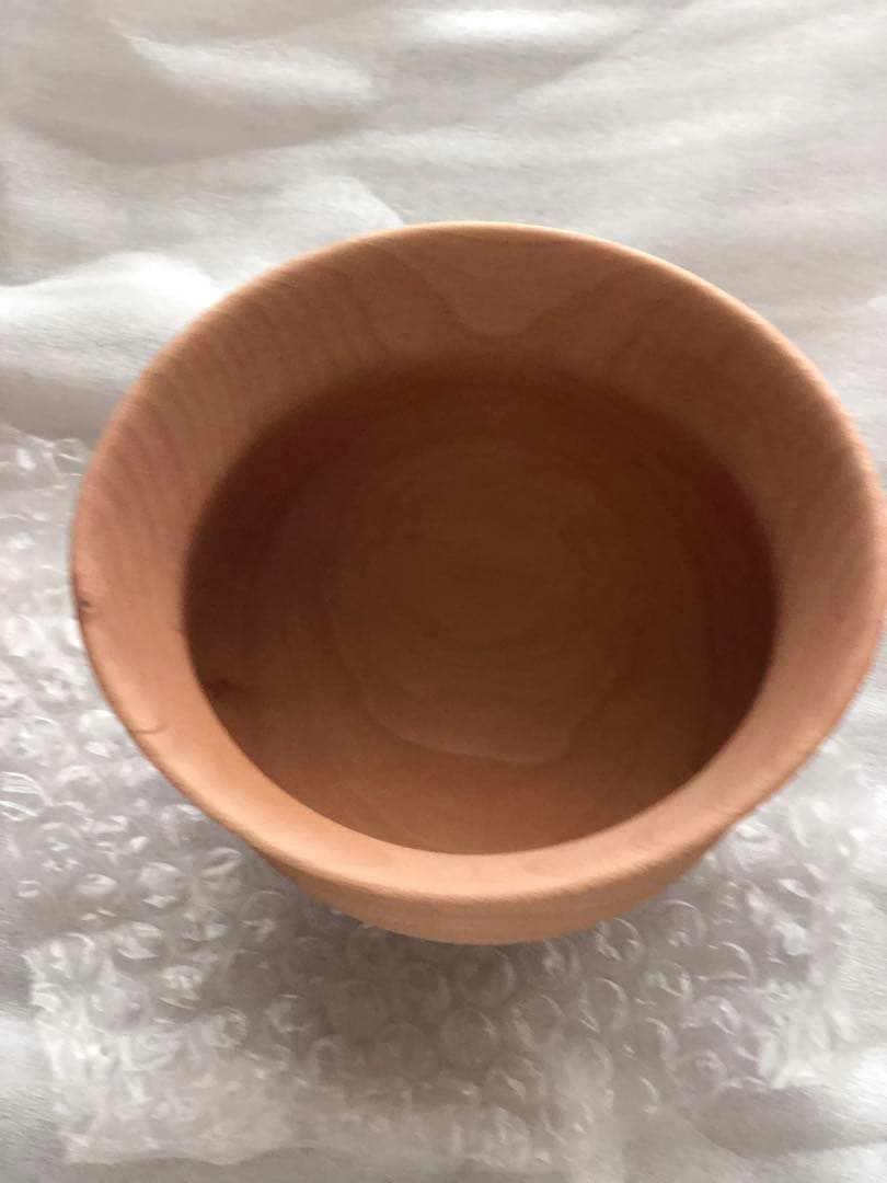 【新品未使用】イイダウッドターニング　お椀　2点