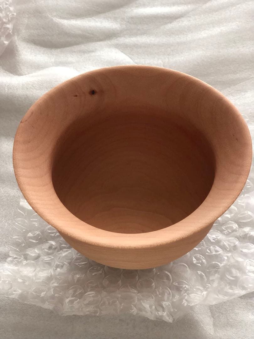 【新品未使用】イイダウッドターニング　お椀　2点