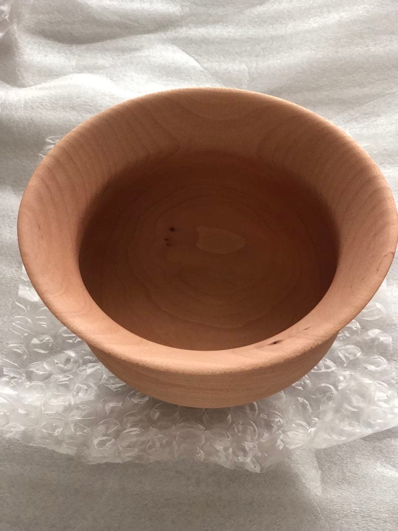 【新品未使用】イイダウッドターニング　お椀　2点