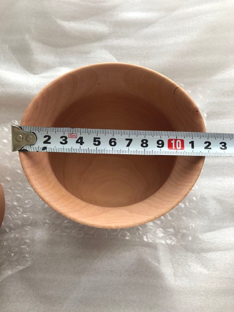 【新品未使用】イイダウッドターニング　お椀　2点