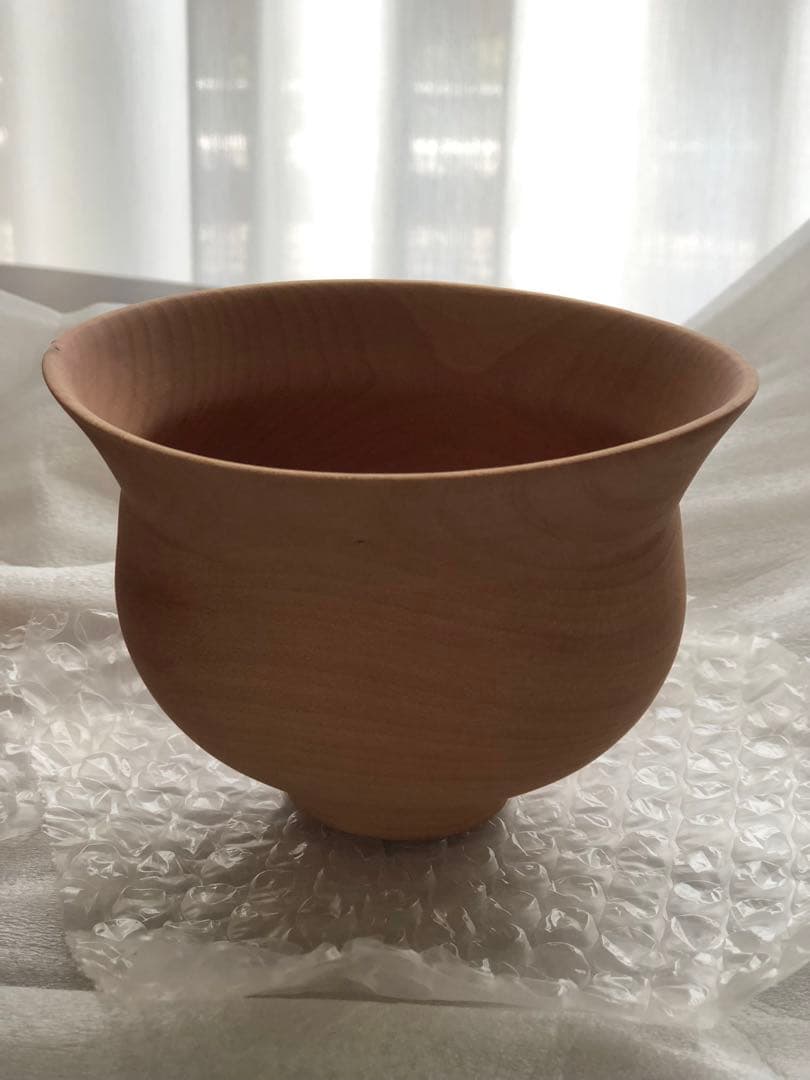 【新品未使用】イイダウッドターニング　お椀　2点