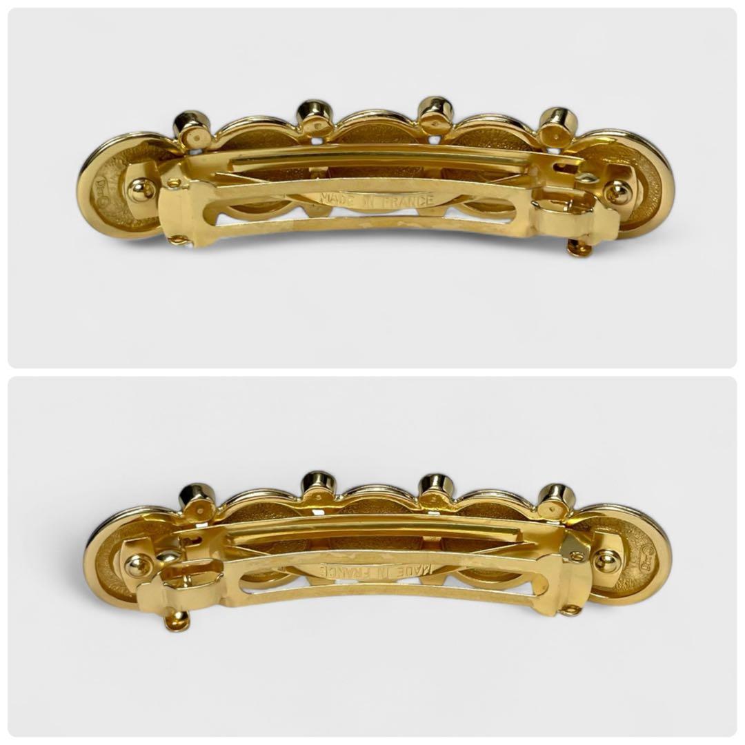 レア品✨Christian Dior クリスチャンディオール バレッタ 箱付き