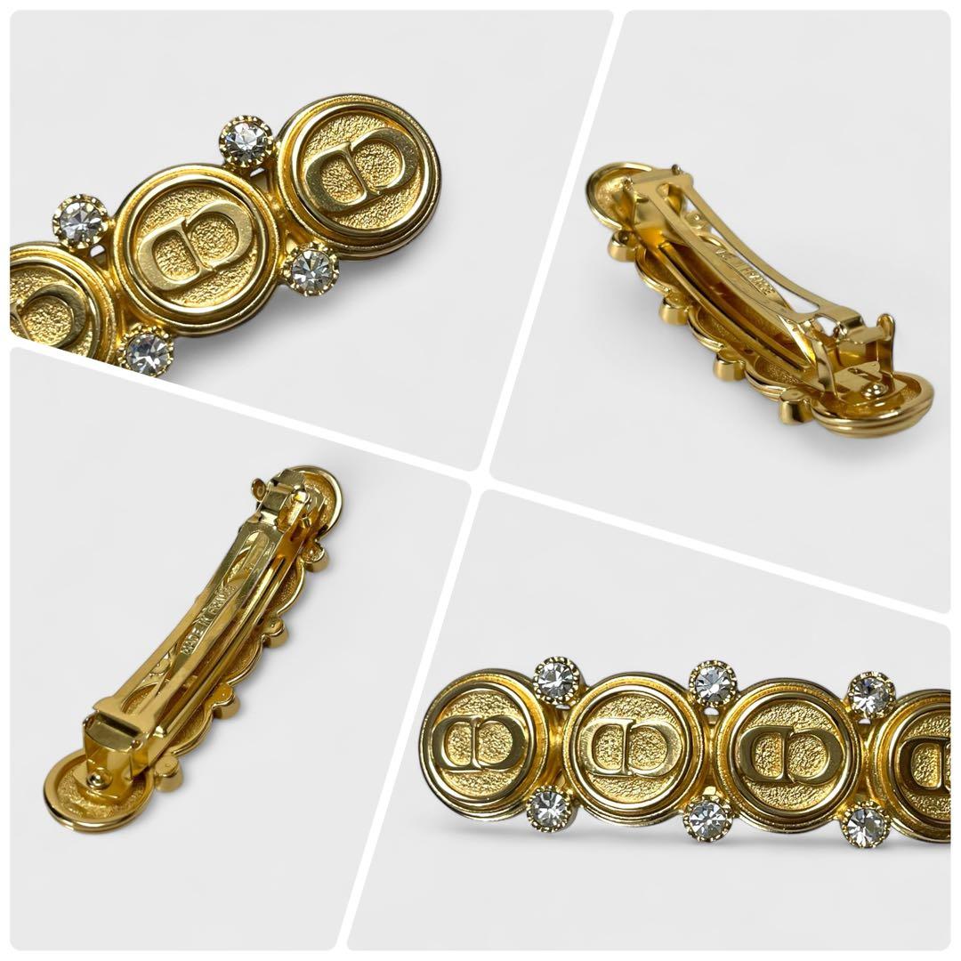 レア品✨Christian Dior クリスチャンディオール バレッタ 箱付き