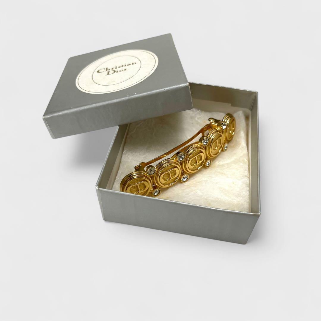 レア品✨Christian Dior クリスチャンディオール バレッタ 箱付き