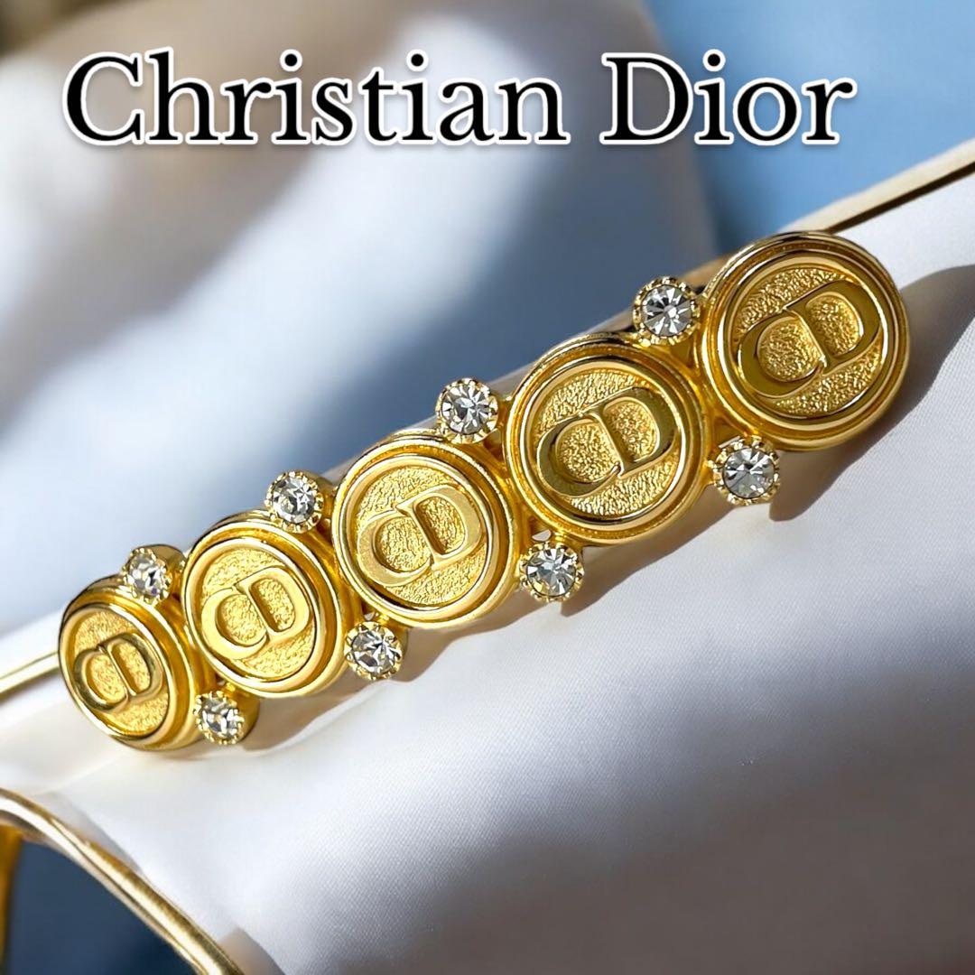 レア品✨Christian Dior クリスチャンディオール バレッタ 箱付き