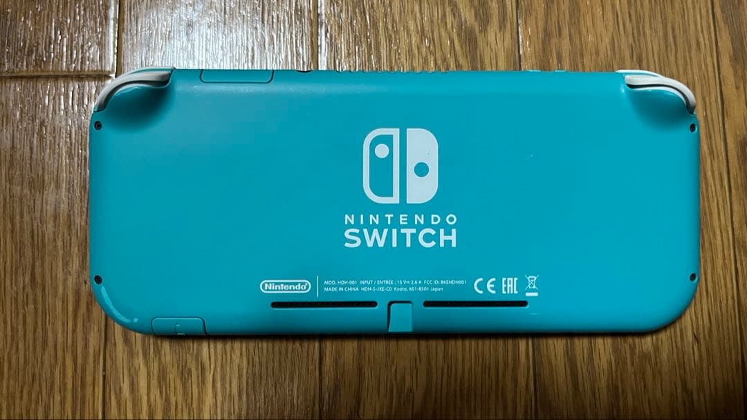 Nintendo Switch Lite ターコイズ　充電器有
