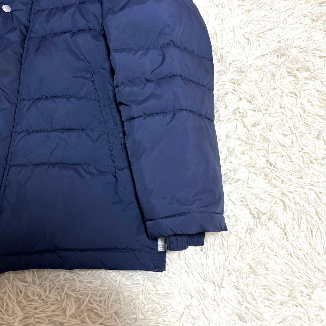 YONEX ベンチコート ネイビー Sサイズ ロゴ フード ヨネックス テニス