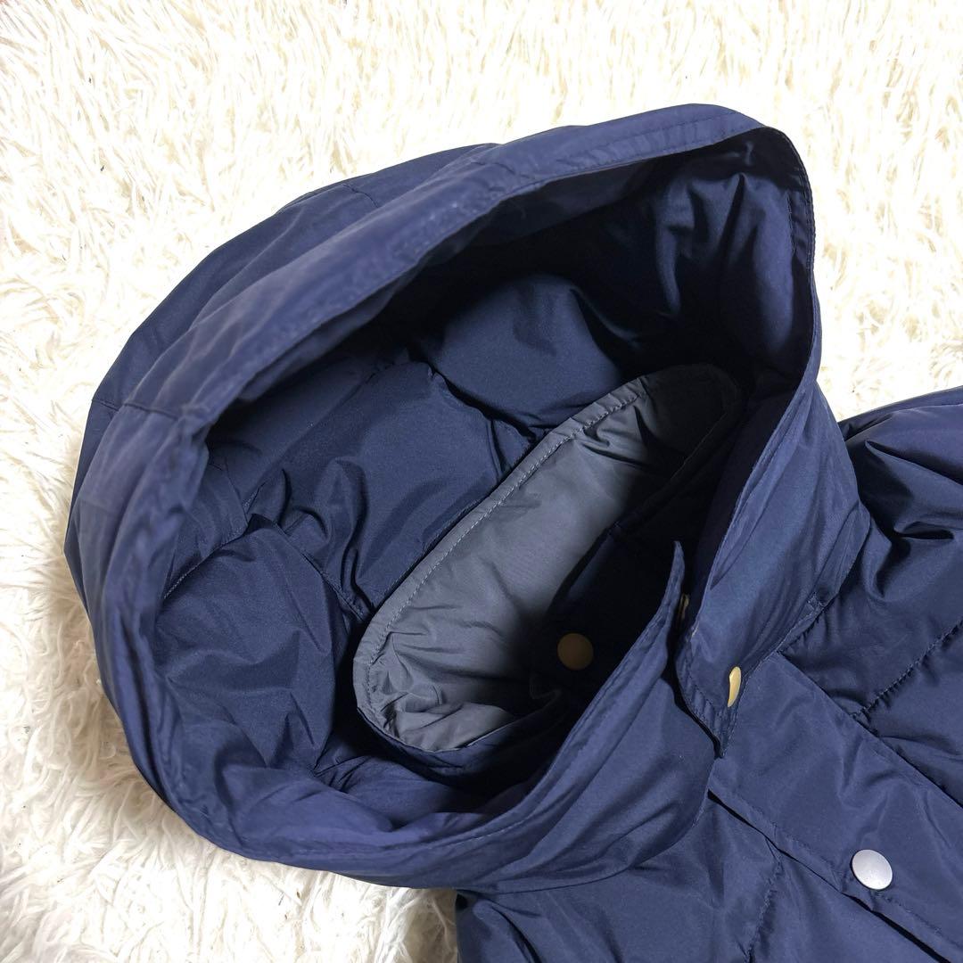 YONEX ベンチコート ネイビー Sサイズ ロゴ フード ヨネックス テニス