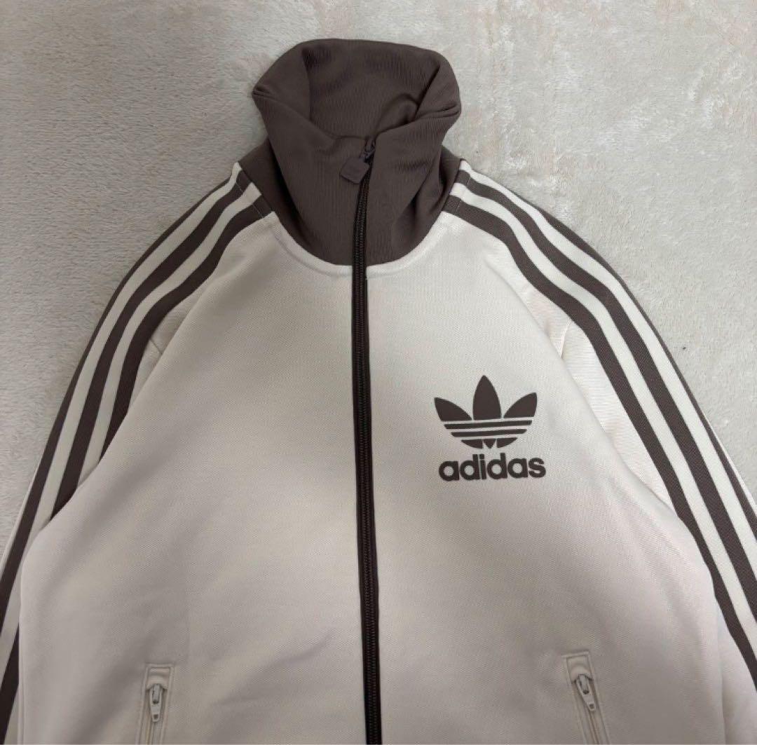 メ*8様 アディダス　トラックジャケット　ジャージ　ベッケンバウアー　オフホワイ
