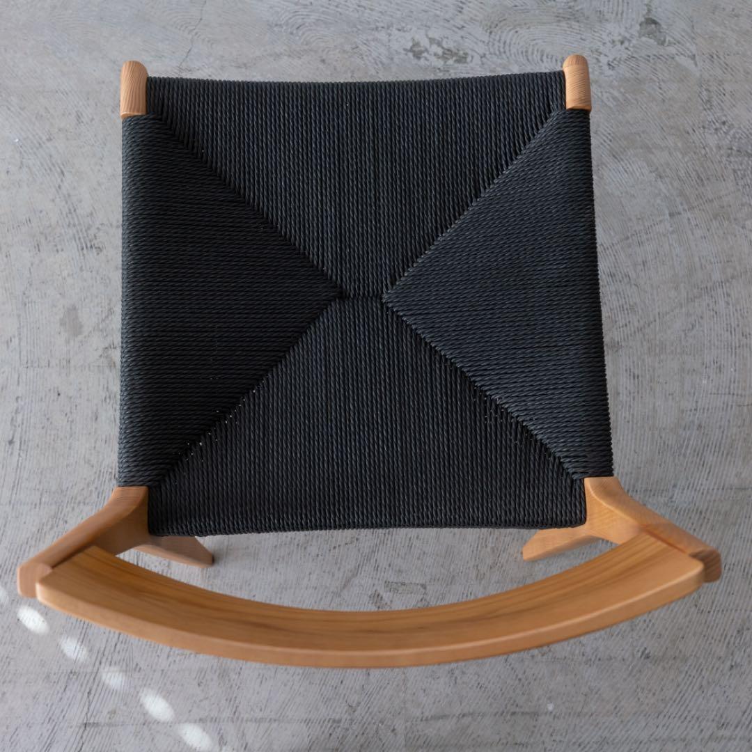 ダイニングチェア ブラック　ペーパーコード