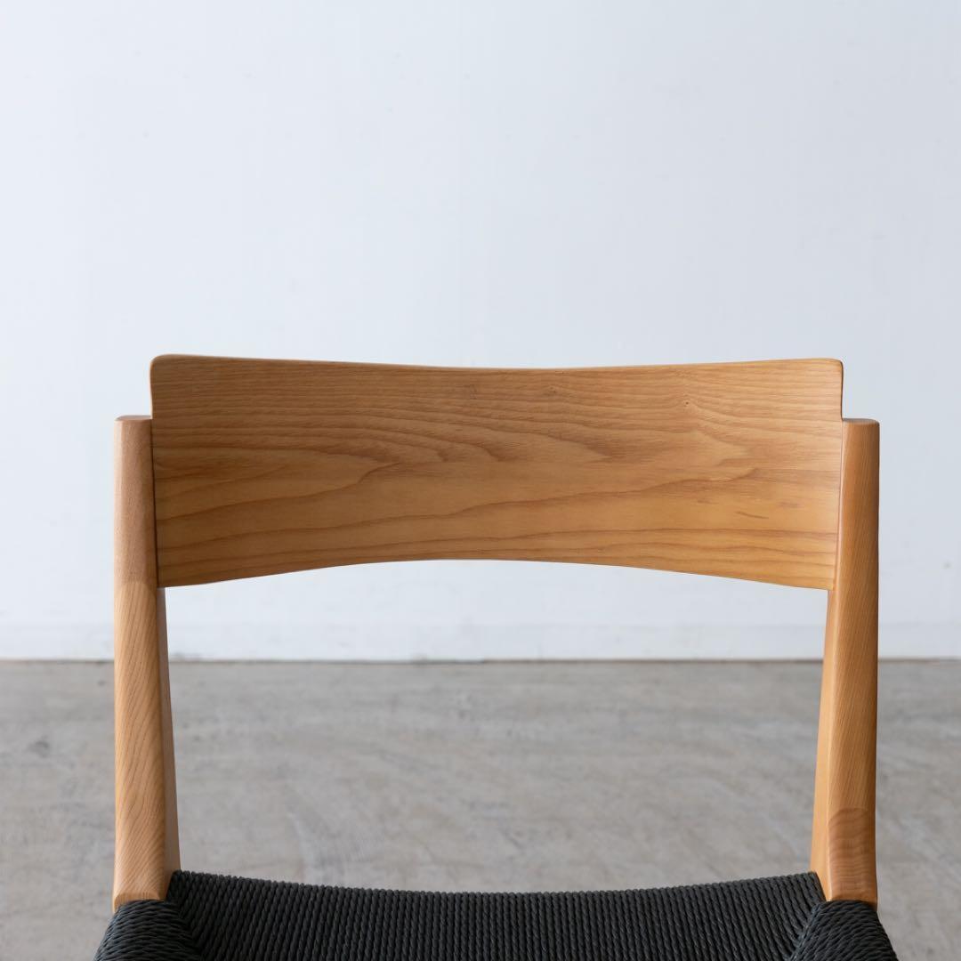 ダイニングチェア ブラック　ペーパーコード