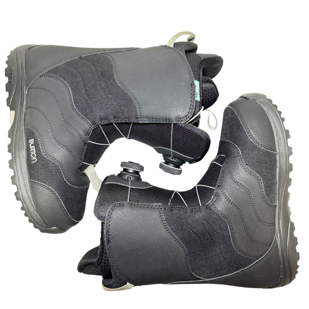 【美品】Burton MINT BOA スノーブーツ 24.5cm 黒