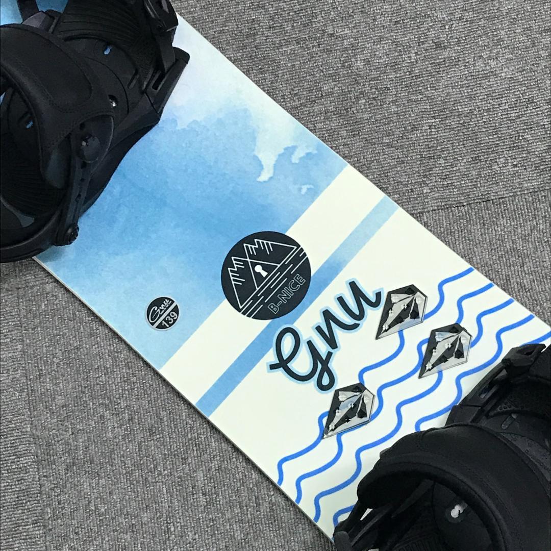 9万セット■2022年式■WAX済■GNU HEAD ボード ビンディング