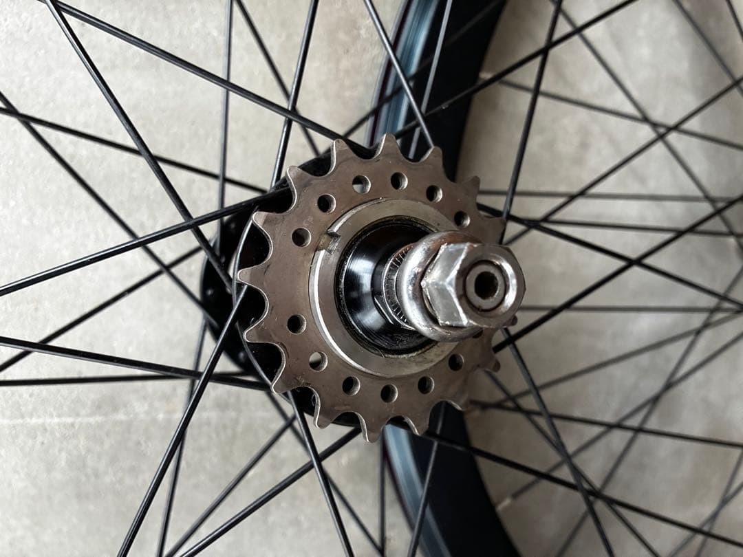 完組ホイール　17Tコグ付き