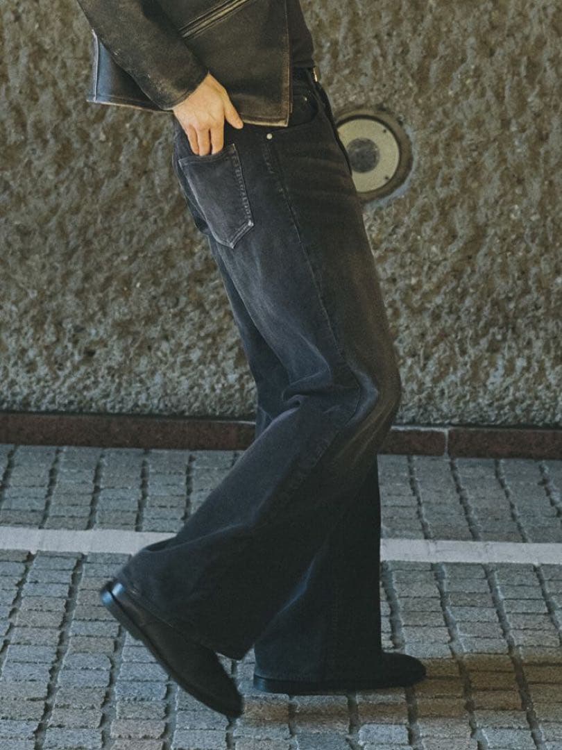 パンツ LIDNM SUNBURN AGED CORDUROY PANTS M