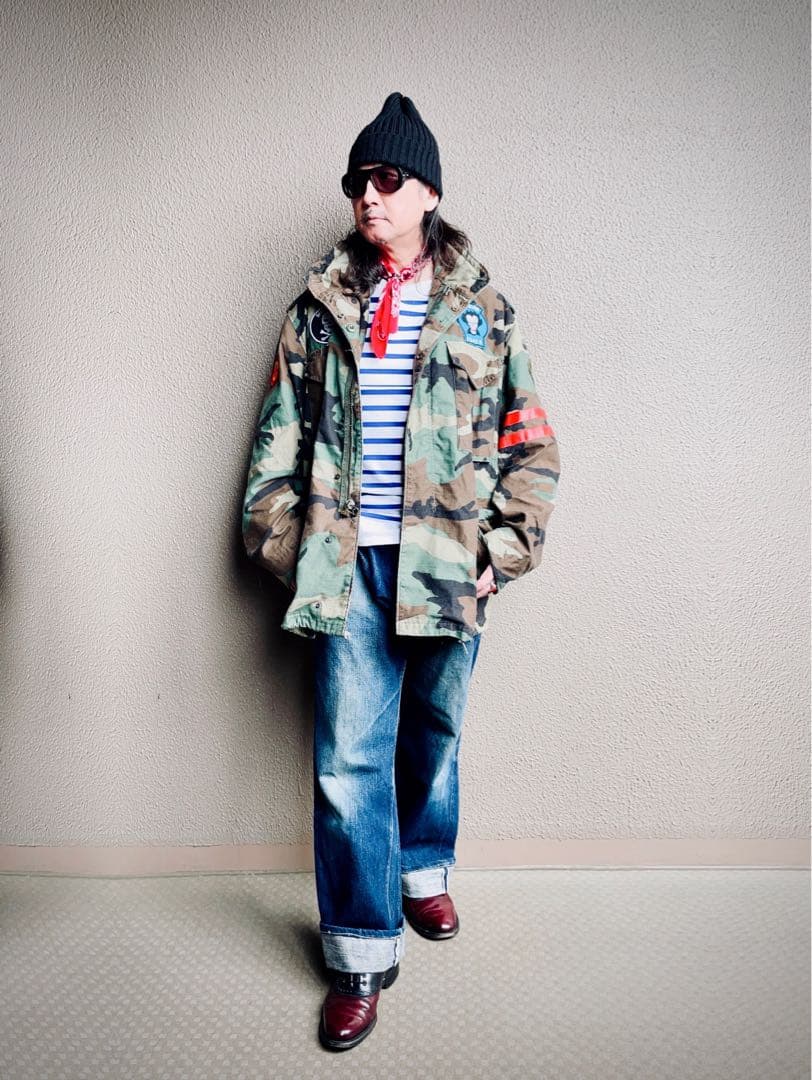 90s ALPHA INDUSTRIES M-65 改 SCOVILLジッパー