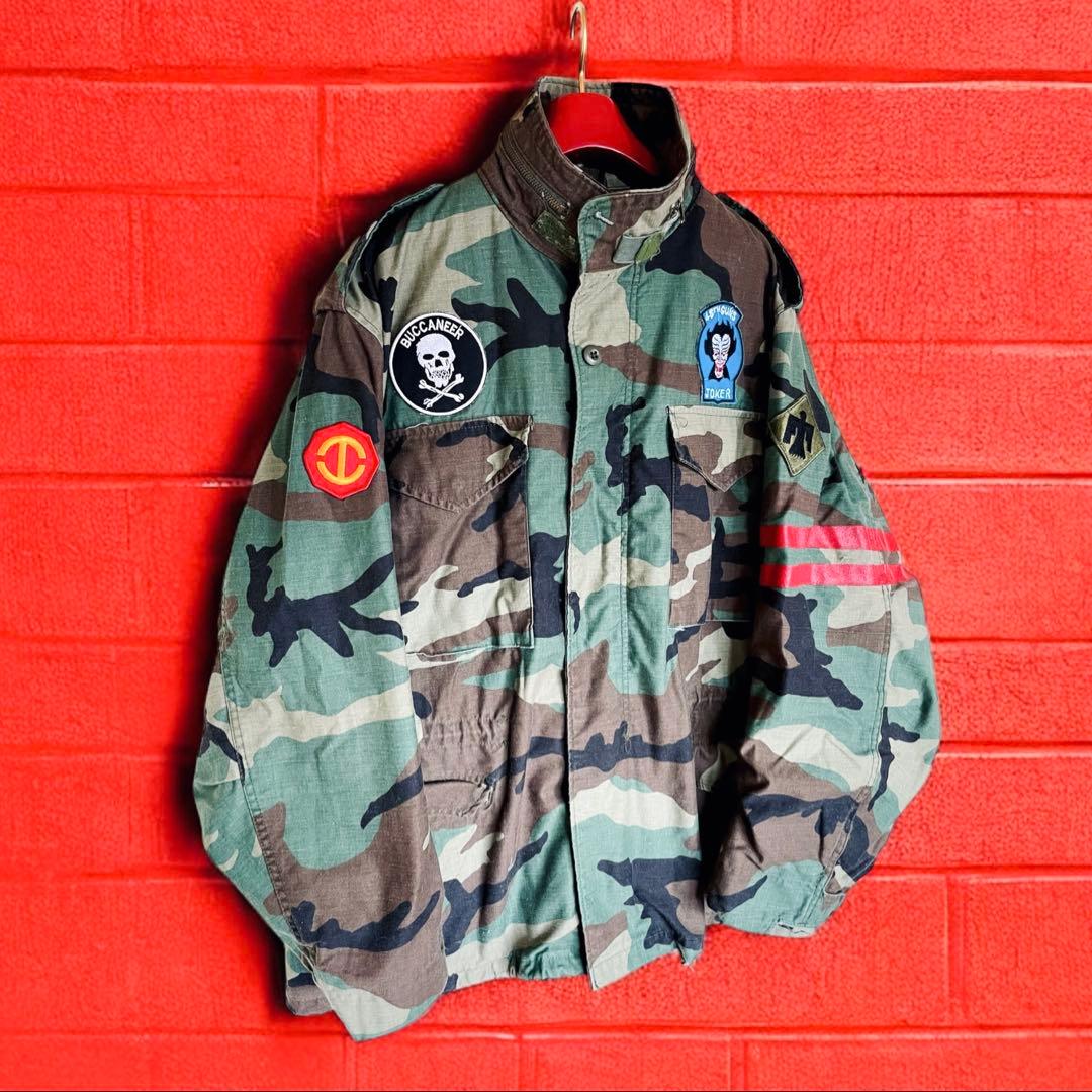 90s ALPHA INDUSTRIES M-65 改 SCOVILLジッパー