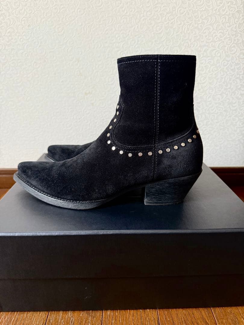 Saint Laurent サンローラン スタッズ　ウエスタンブーツ　美品