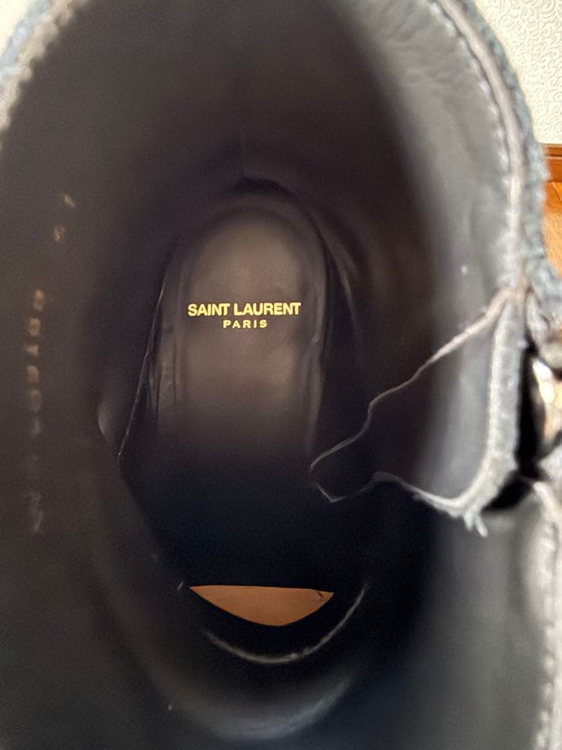 Saint Laurent サンローラン スタッズ　ウエスタンブーツ　美品