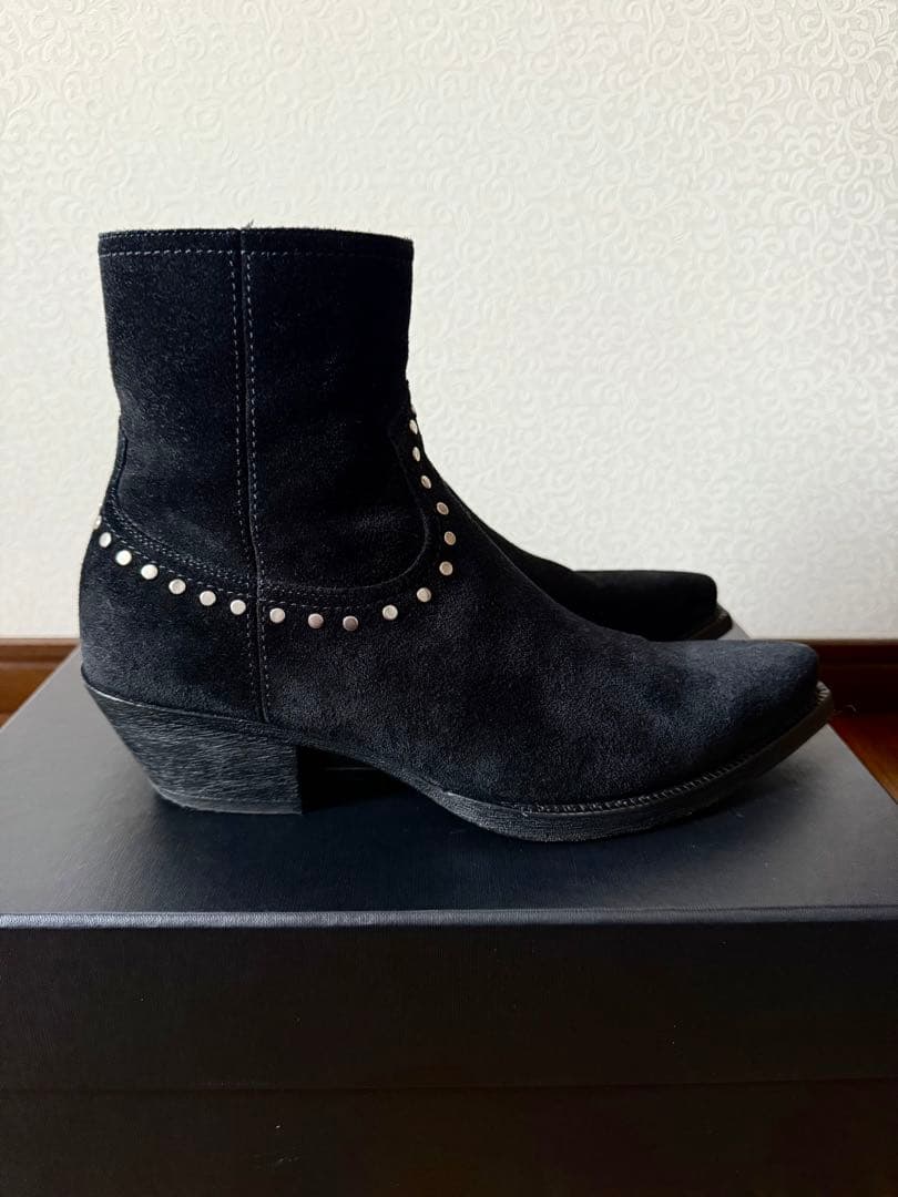 Saint Laurent サンローラン スタッズ　ウエスタンブーツ　美品