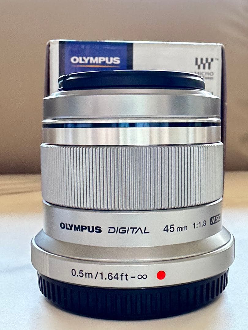 レンズ(単焦点) OLYMPUS M.ZUIKO DIGITAL 45mm f1.8