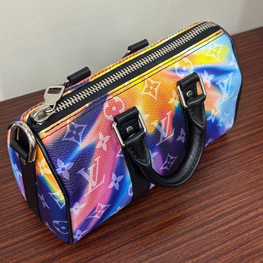 ルイヴィトン M80953 キーポルXS モノグラムサンセットミニボストンバッグ