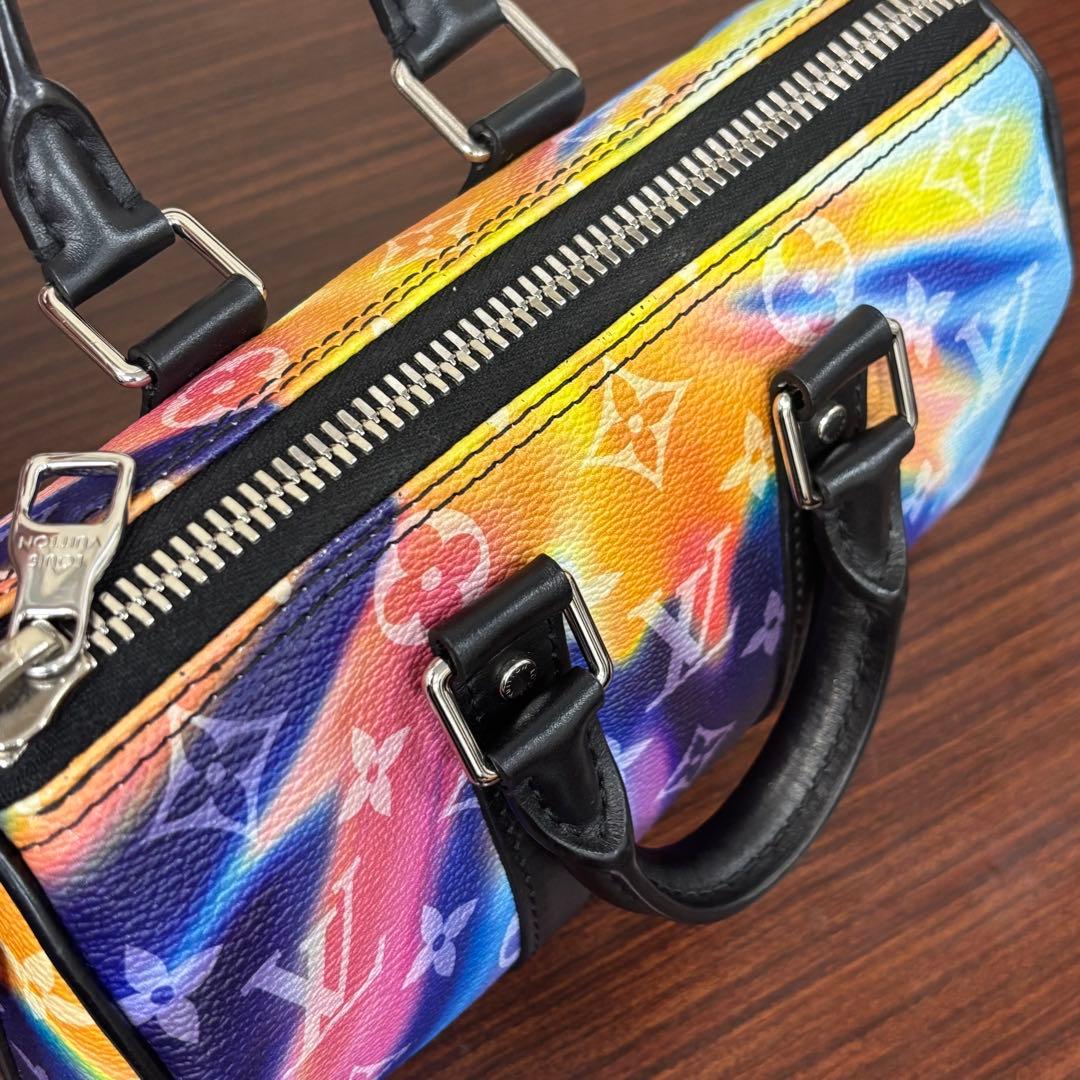 ルイヴィトン M80953 キーポルXS モノグラムサンセットミニボストンバッグ