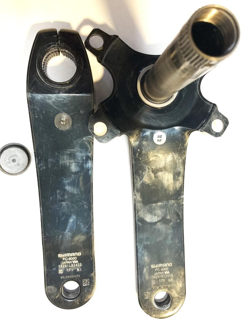 DURA-ACE FC-9000 クランクアーム シルバー/ブラック 170mm