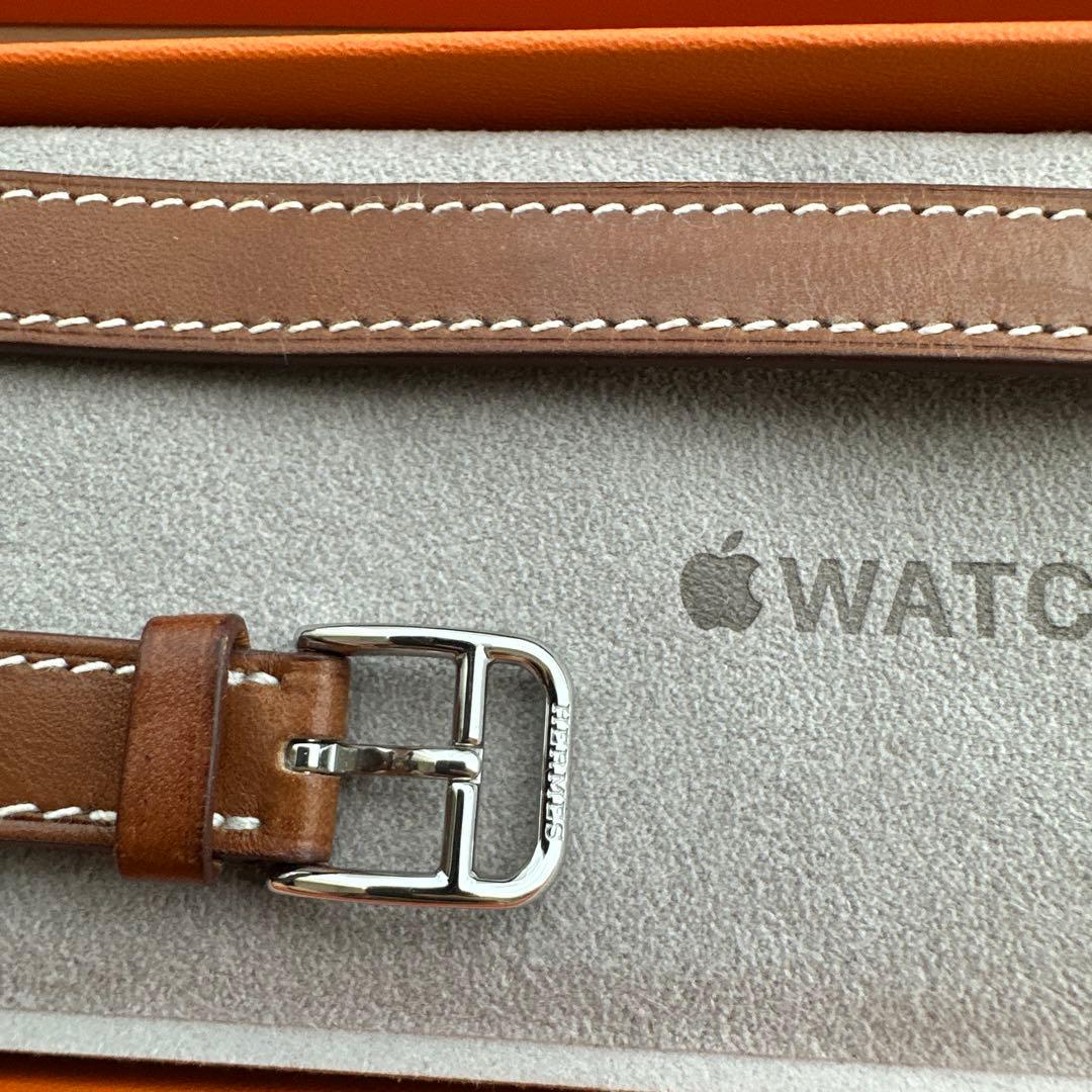 Apple Watch エルメス　二重巻革バンド ゴールド　人気色