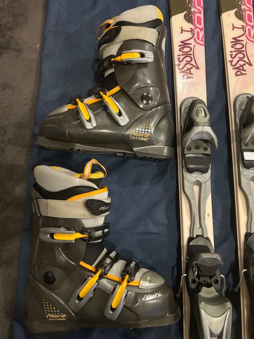 大人 スキーセットロシニョール 162cm ブーツ25.5-26.5cm