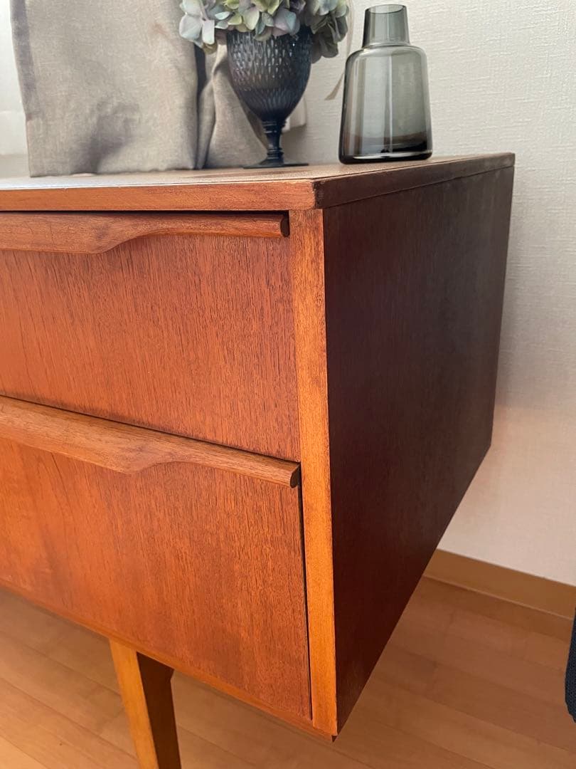 北欧ヴィンテージ　2段チェスト家具