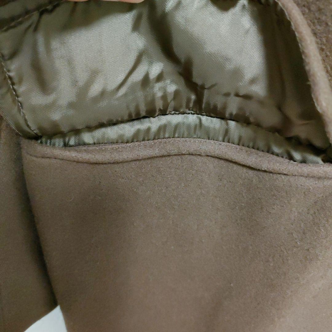 【マックスアンドコー】ロングチェスターコート　ブラウン　40　かっちりめ　シック