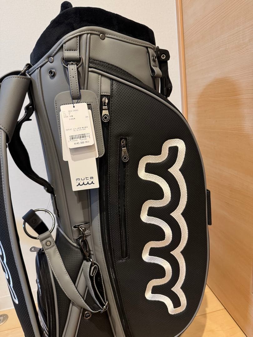 MUTA ムータ　キャディバッグ グレー ブラック