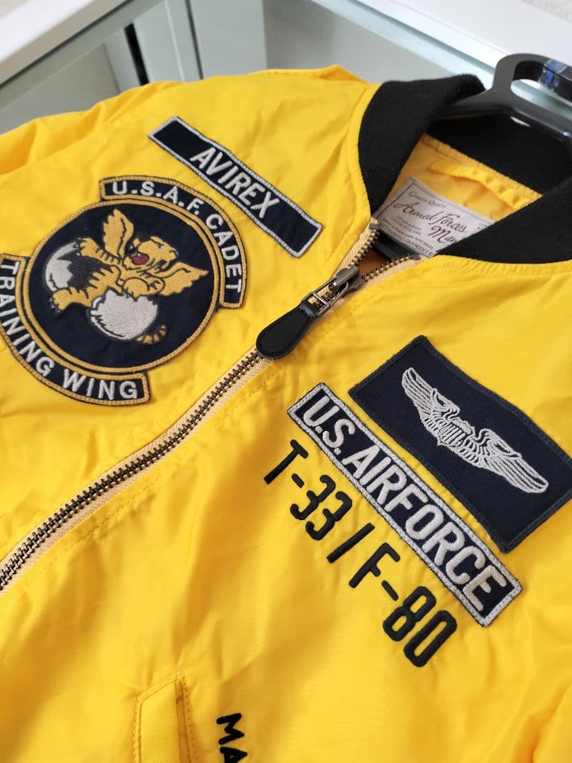 AVIREX イエロー ジャケット T-33/F-80