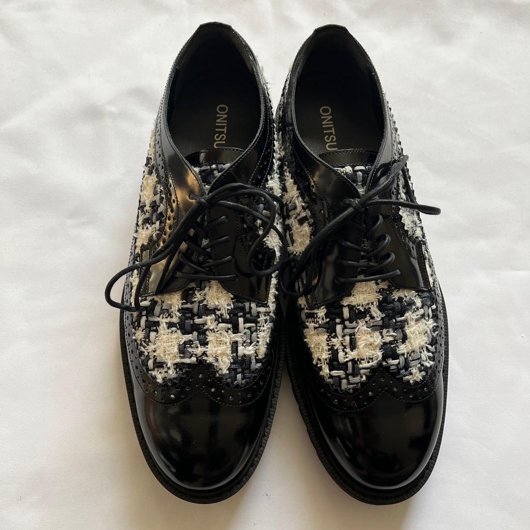 ONITSUKA BROGUEツイード