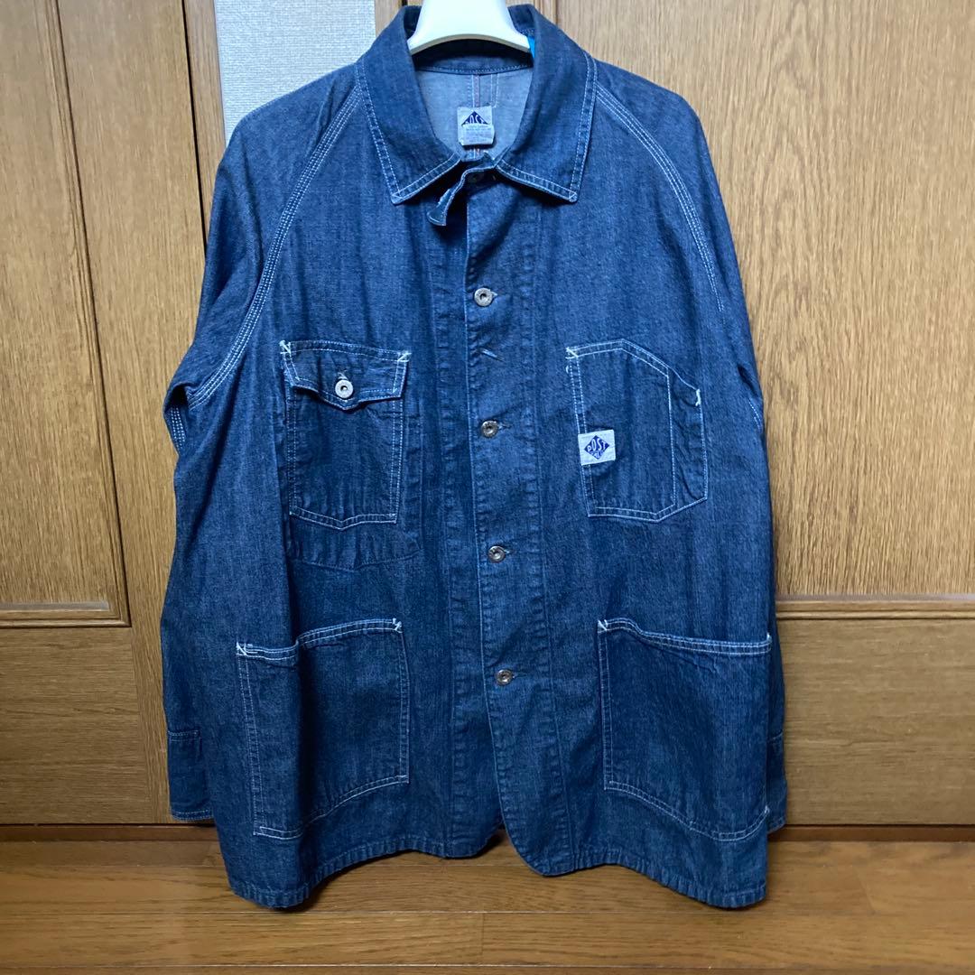 ポストオーバーオールズ　カバーオール Lサイズ