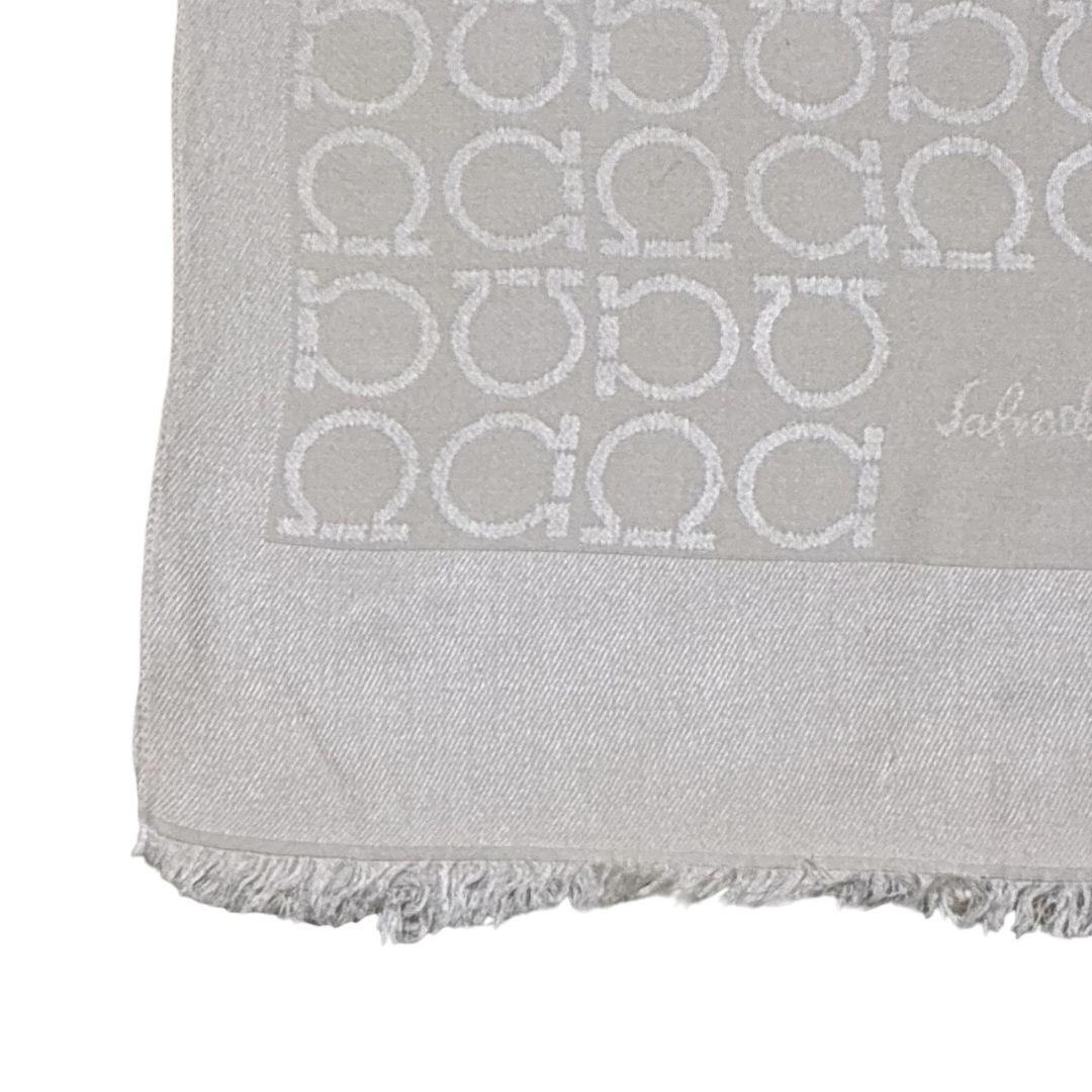 美品✨サルヴァトーレフェラガモ 大判ストール ショール 総柄 ガンチーニ 人気柄