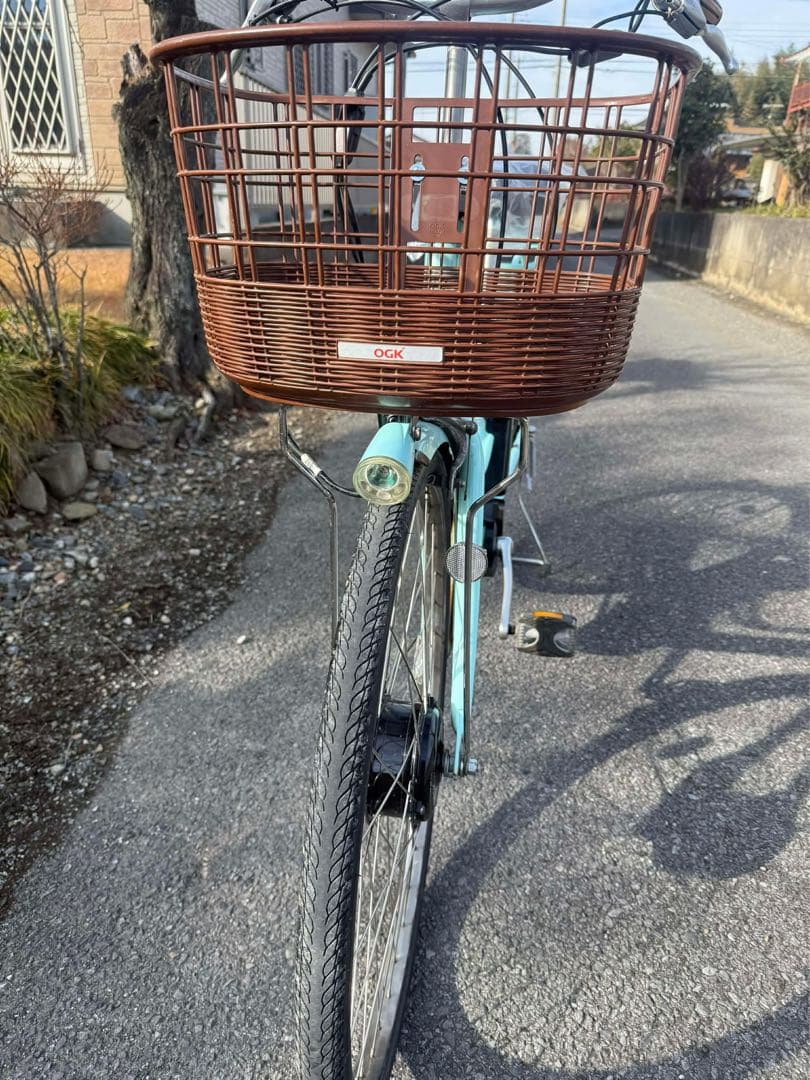 RIDER RACE 電動アシスト自転車 水色