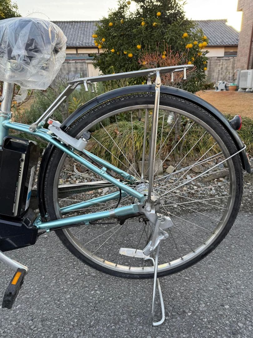 RIDER RACE 電動アシスト自転車 水色