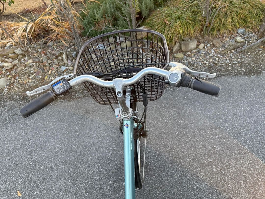 RIDER RACE 電動アシスト自転車 水色