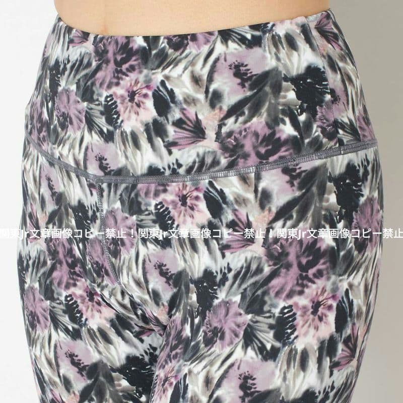 L suria ヨガパンツ DPK レギンス スポーツタイツ 総柄 フラワー