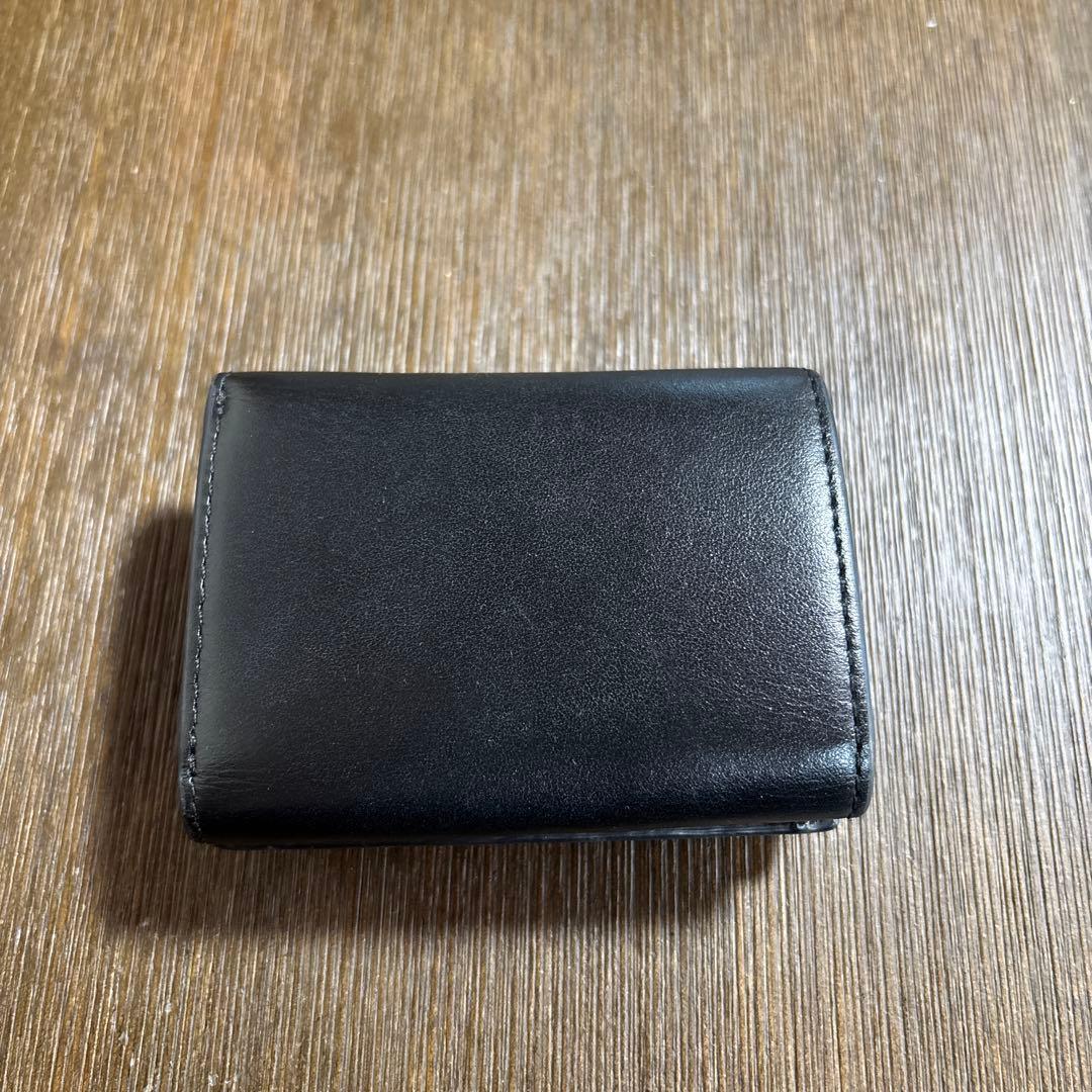 diesel ディーゼル　1dr　3つ折り財布　ブラック　レザー