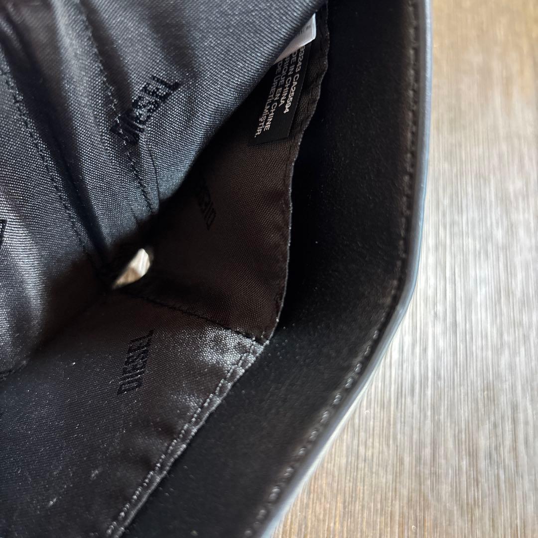 diesel ディーゼル　1dr　3つ折り財布　ブラック　レザー