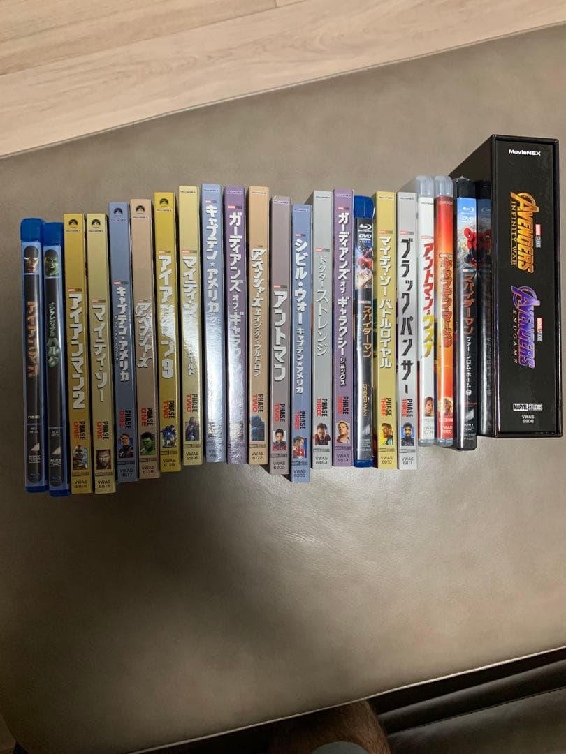 MCU フェーズ3 セット売り　23作品　DVD&Blu-rayセット
