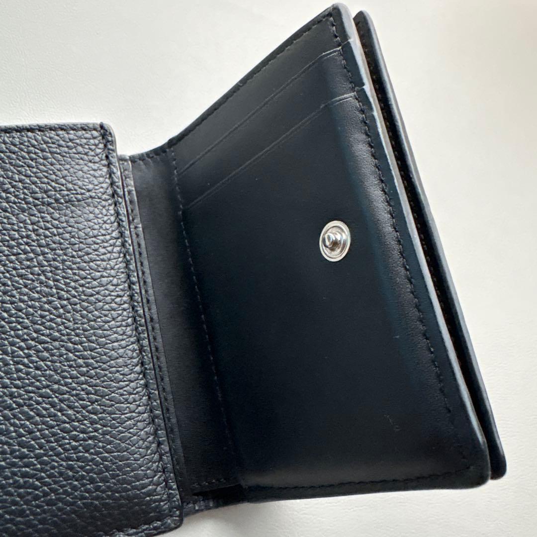 小物 LOEWE TRIFOLD WALLET BLACK