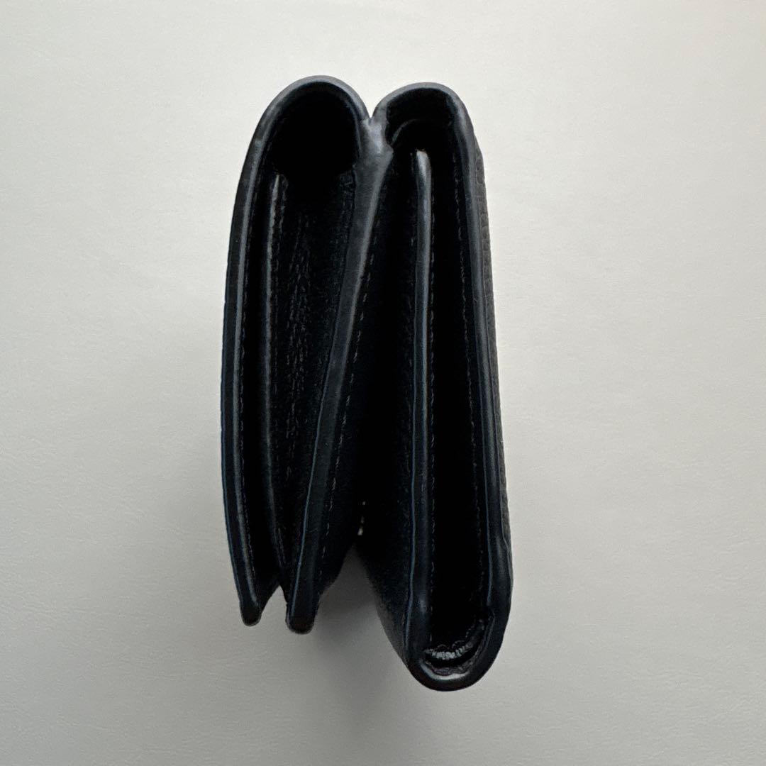 小物 LOEWE TRIFOLD WALLET BLACK