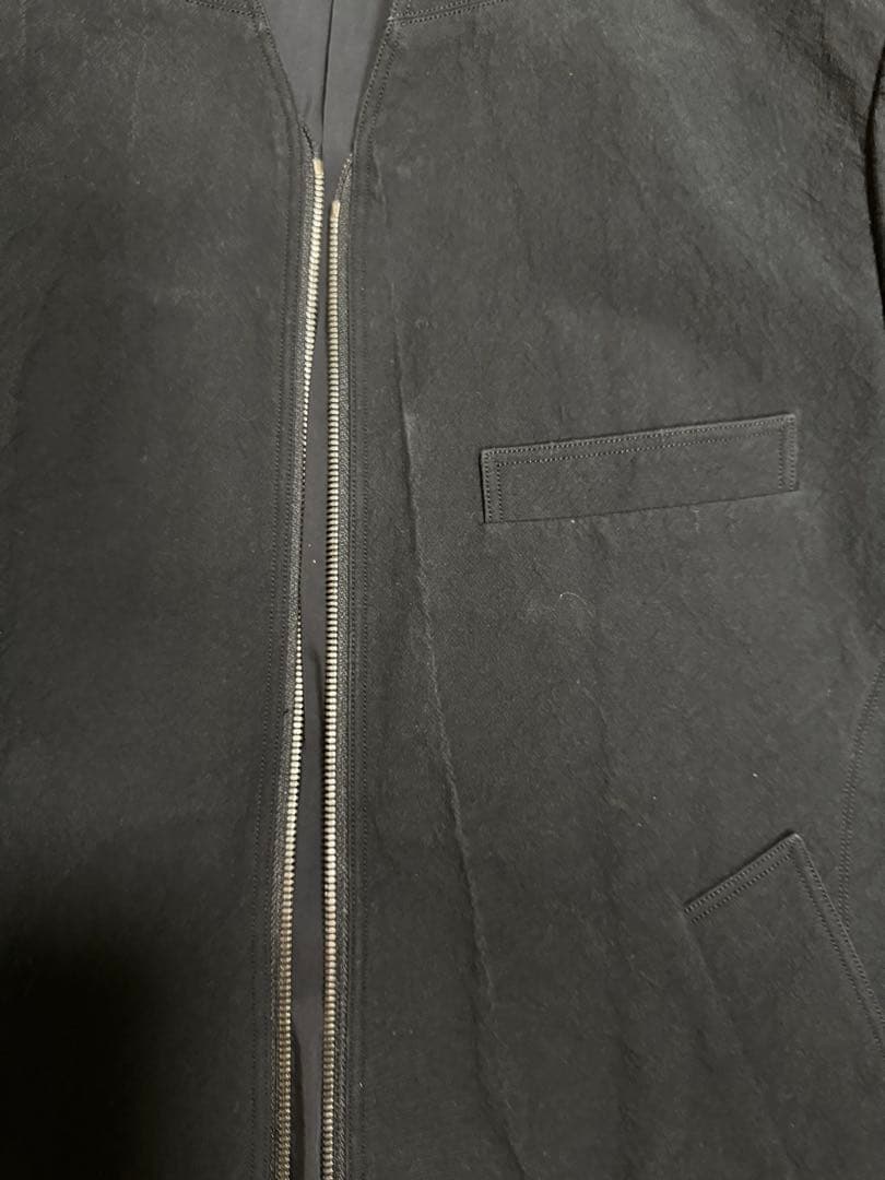 山内　リブ付き　ジップジャケット