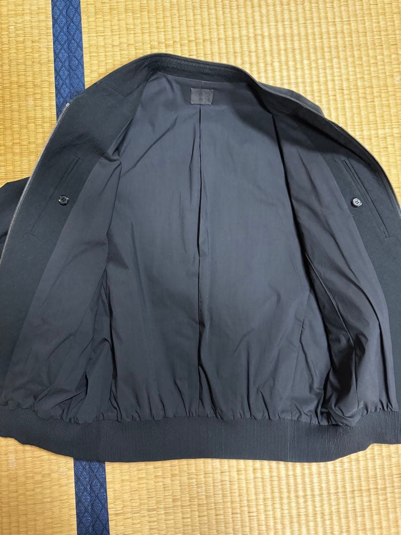 山内　リブ付き　ジップジャケット